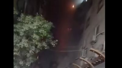 حريق في نصل الليل .. السيطرة على حريق مدخنة محل كشري في عزبة النخل