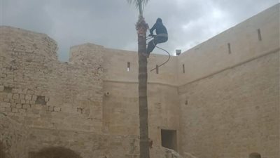 قلعة قايتباي بالإسكندرية تتزين لاستقبال الزائرين من جميع الجنسيات في عيد الفطر