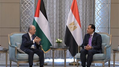 لبحث إعادة إعمار غزة ووقف إطلاق النار.. «مدبولي»يستقبل رئيس وزراء فلسطين 