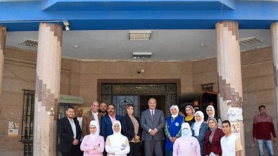 وكيل تعليم ببورسعيد يشارك في حملة 