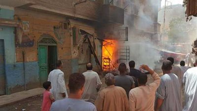 دون إصابات بشرية.. نشوب حريق في مخبز آلي بقوص في قنا