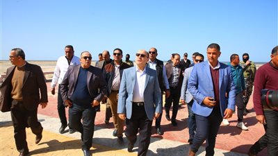 محافظ كفرالشيخ يتفقد استعدادات مصيف بلطيم لاستقبال عيد الفطر 