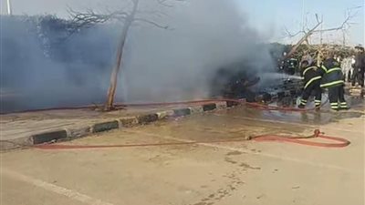 بسبب الحديث في الهاتف.. انفجار سيارة بعد اصطدامها بسور في مدينة الرحاب