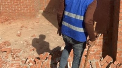 إزالة مبنى مخالف بحي ثانِ طنطا في حملة مكبرة لمواجهة البناء العشوائي