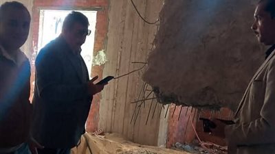 تنفيذ عملية إزالة العقار المخالف بالمحلة بإجراءات أمنية مشددة