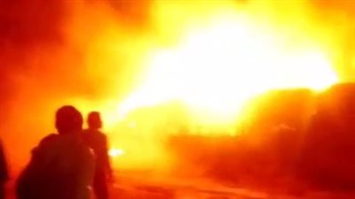 النيران تلتهم محتويات مزرعة للدواجن بكفر الشيخ والخسائر تقدر بالملايين