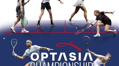  11 مصريًا في الدور الرئيسي لبطولة «أوبتاسيا» الدولية للإسكواش   