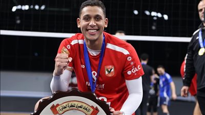 عبد الرحمن الحسيني: دوري الكرة الطائرة هديتنا لجماهير الأهلي