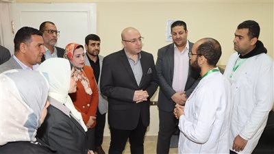 ضمن احتفالات العيد القومي 2025، افتتاح الوحدة الصحية في الحي الرابع ببني سويف الجديدة 