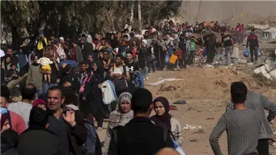  جيش الاحتلال يطالب سكان أحياء الزيتون وتل الهوى بالنزوح إلى جنوب غزة