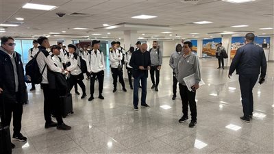 منتخب الناشئين يصل المغرب استعدادا للمشاركة ببطولة كأس الأمم الإفريقية