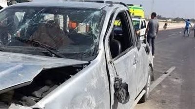 ارتفاع حصيلة فاجعة طريق ملوي الزراعي.. 3 وفيات و13 مصابًا بينهم أطفال في المنيا| أسماء 