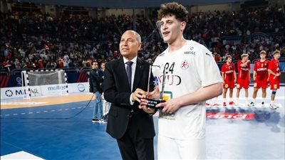 يوسف عبد الغني: دعم الجماهير كان الدافع الأقوى لتأهلنا إلى ربع النهائي