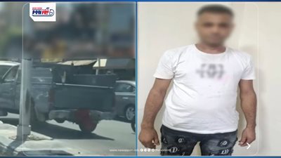 ضبط قائد سيارة يقود برعونة ويخالف الآداب العامة بالقاهرة