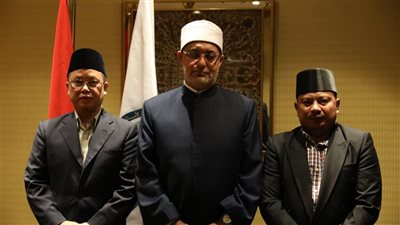 مفتي الجمهورية ومساعد مفتي سلطنة بروناي يبحثان عقد دورات تدريبية 