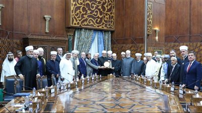 30 دولة.شيخ الأزهر يلتقي وزراء الشؤون الدينية والمفتين ورؤساء المجامع الفقهية 