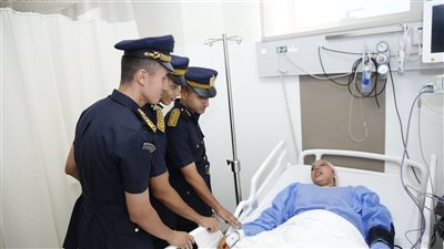 القوات المسلحة تنظم زيارات لطلبة الأكاديمية والكليات العسكرية لمستشفى أهل مصر