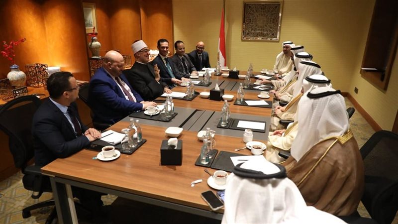 مفتي الجمهورية يلتقي