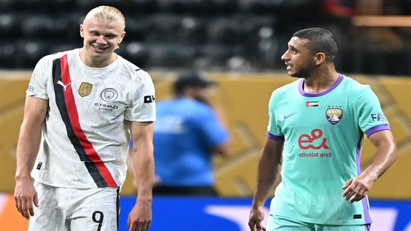 رامي ربيعة وهالاند