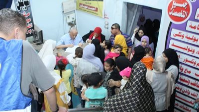 «حماة الوطن» ينظم قافلة طبية مجانية لخدمة أهالي أخميم والقرى المجاورة بسوهاج