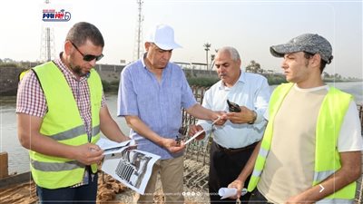 محافظ المنيا يتابع ميدانيًا نسب إنجاز كوبري عزب التل بديرمواس