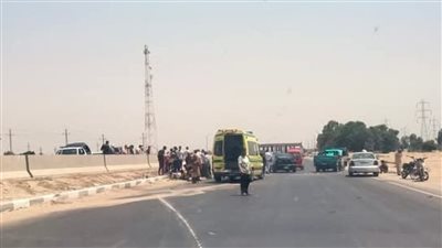 ارتفاع حصيلة ضحايا انقلاب سيارة ربع نقل بأبو سلطان إلى 20 مصابًا ووفاة