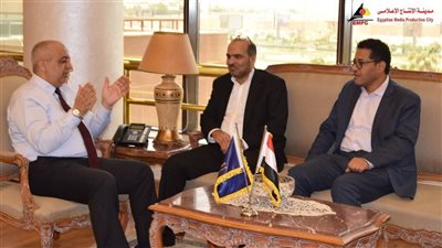 السويدان يبحث مع الجبالي سبل تعزيز التعاون بين عرب سات ومدينة الإنتاج الإعلامي