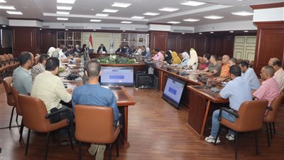 نائب محافظ بنى سويف بترأس اجتماع فريق الدعم الفني لبحث تطوير منظومة المتابعة