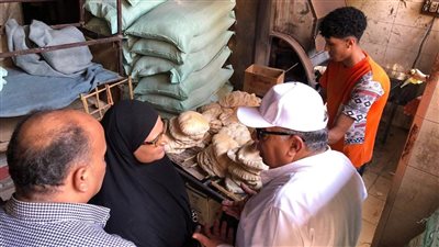 محافظ الدقهلية يتفقد المخابز والمدارس بقرية منية بدواى 