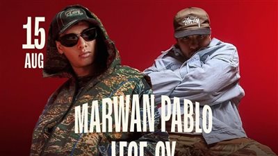 التفاصيل الكاملة لحفل مروان بابلو وليجاسي في مهرجان العلمين الجديدة 