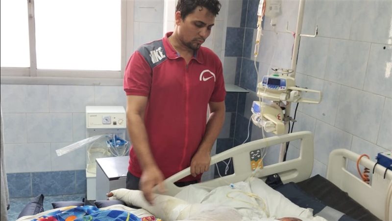 الطفل احمد جمال ضحية