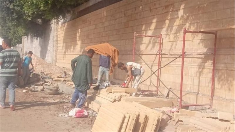 أعمال تطوير ورفع