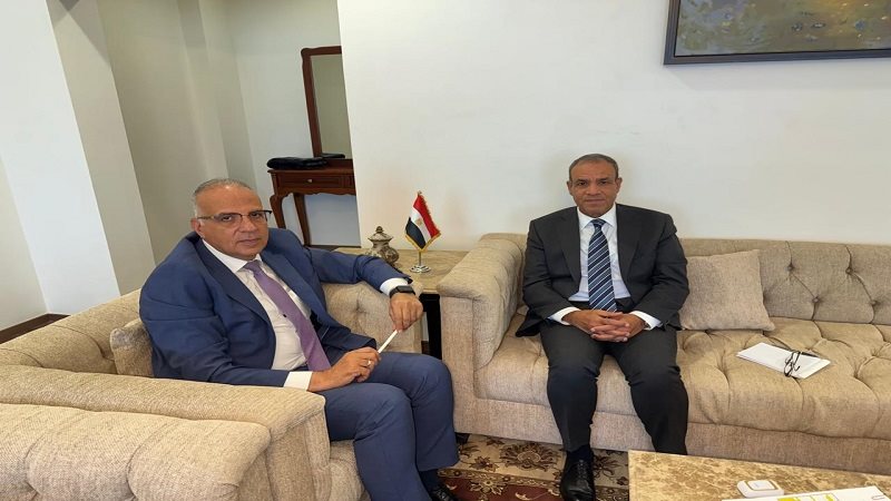 وزيرا الخارجية والري