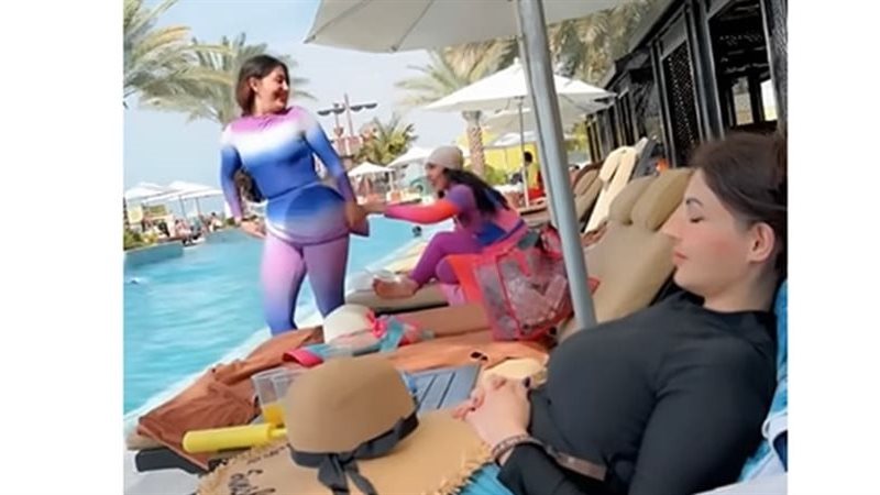 حقيقة فيديو حفيدة