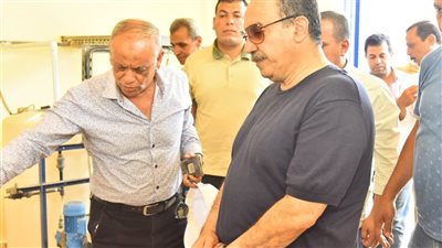 محافظ أسيوط يتفقد محطة مياه البورة بعد أعمال الإحلال والتجديد لخدمة أكثر من 32