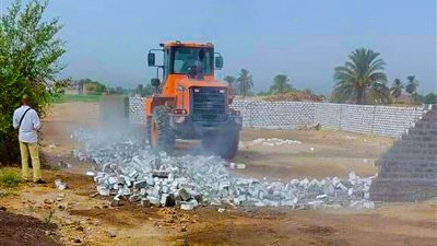 بالصور.. إزالة 579 حالة تعدي على أملاك الدولة والأراضي الزراعية بسوهاج