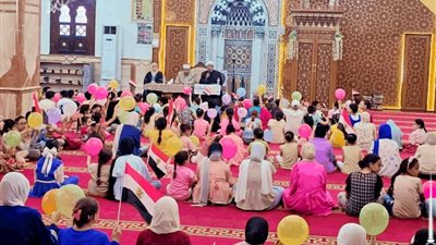 ترسيخ القيم في قلوب النشء.. لقاء الجمعة للأطفال بمسجد الشهداء بالمنصورة