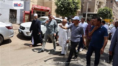 محافظ المنيا في جولة ميدانية بحي شمال لمتابعة النظافة ورفع الإشغالات