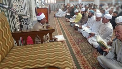 مساجد أوقاف الوادي تستنير بمقارئ الجمهورفي أجواء روحانية وتفاعل واسعة 