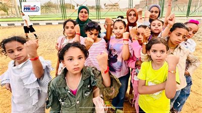 المسرح المتنقل يضئ قرية الشواشنه بالفيوم في اليوم الثاني بالعروض والورش الفنية