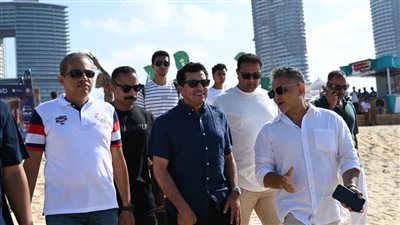 وزير الرياضة يطلق ماراثون العلمين الدولي ضمن فعاليات 