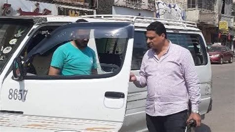 جانب من ضبط السائقين