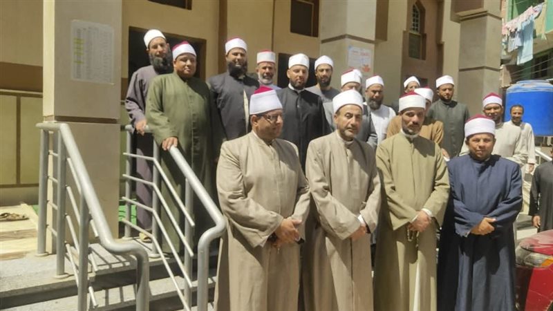 أثناء إنطلاق القافلة
