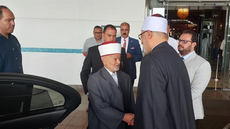 مفتي الجمهورية يودع