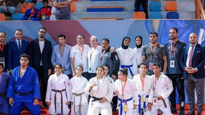 49 ميدالية لأبطال المشروع القومي للموهبة في البطولة العربية للجودو