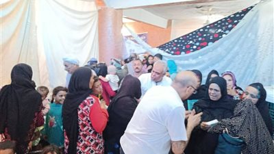  حماة الوطن بسوهاج يواصل تنظيم قوافل الخير لعلاج الأسر الأولى بالرعاية |صور