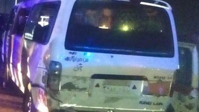 إصابة 13 شخصا في حادث تصادم بطريق السويس الإسماعيلية 