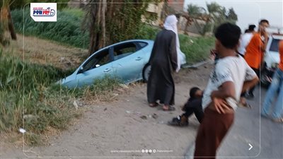 إصابة 4 أشخاص في حادث انقلاب سيارة ملاكي بطريق الفيوم