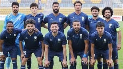 إنبي يختتم استعداداته لمواجهة الأهلي في الدوري المصري الممتاز