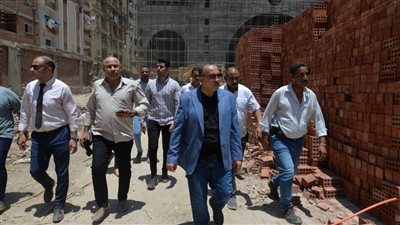 محافظ أسيوط يتفقد أعمال إنشاء 